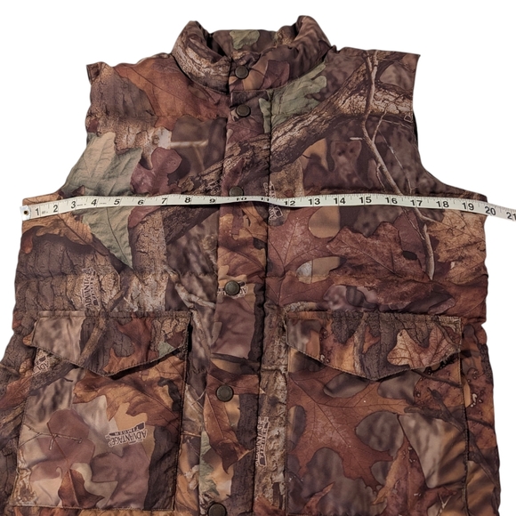 Cabela's For Kids Camo Goose Down Quilted Puffer Vest Size Medium - Picture 8 of 9